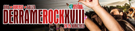 Guia de Festivales Rock en España "Derrame Rock 18"