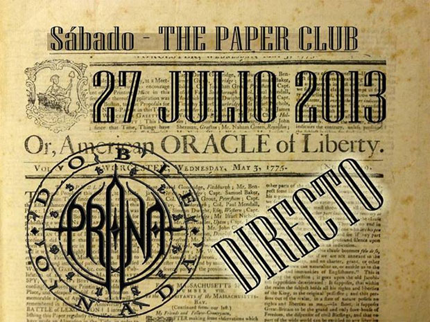 Prana [The Paper Club, Gran Canaria]