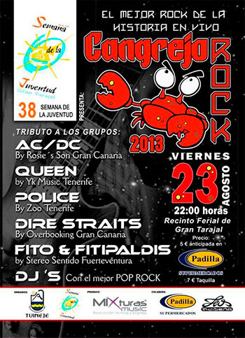 Cangrejo Rock 2013  [Gran Tarajal, Fuerteventura]