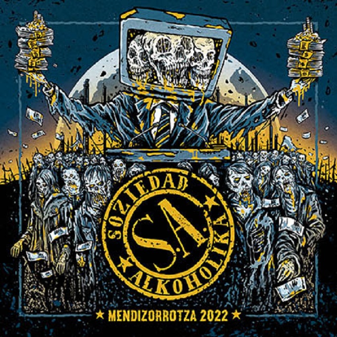 Soziedad Alkoholika publica su álbum en directo «Mendizorrotza 2022»